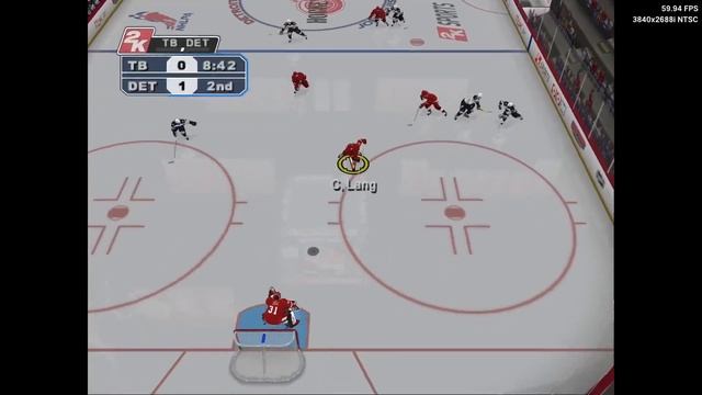 NHL 2k6 ps2 game vs buffed a.i. смотреть онлайн