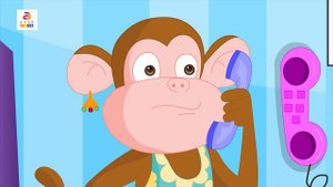 Five Little Monkeys Jumping On The Bed | Nursery Rhymes For Children in English | Animation Cartoon