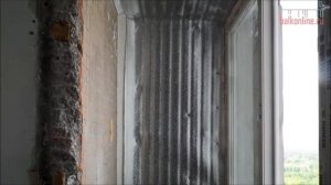 Ремонт лоджии в  доме серии КОПЭ с объединением – «Балконлайн»