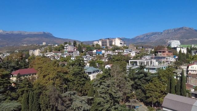 Алушта с высоты колеса обозрения Крым 2023 смотреть онлайн