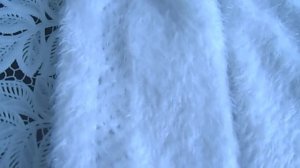 Женская кофта из пряжи камтекс хлопок травка