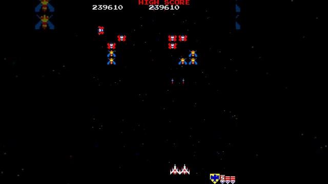 Galaga (1981 Namco) (Arcade) смотреть онлайн