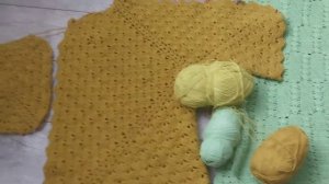 кардиган из шестиугольника.