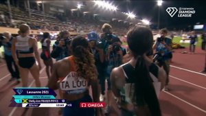 Shelly-Ann Fraser-Pryce runs 10.60 in Lausanne to beat Elaine Thompson - Wanda Diamond League