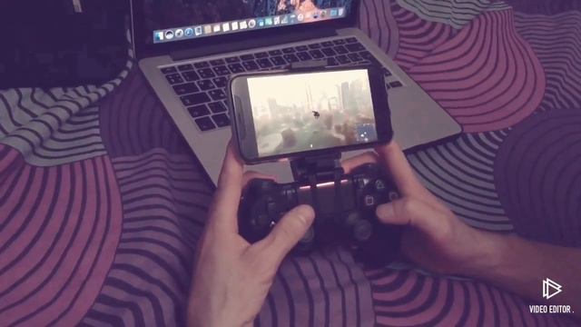 Прикручиваем dualshock4 к iphone X (remote play) смотреть онлайн