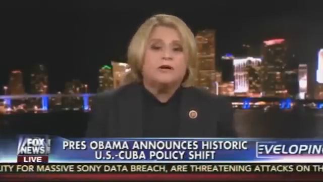 Rep. Ileana Ros-Lehtinen: The President “Has Broken the Law” With Cuba Policy смотреть онлайн