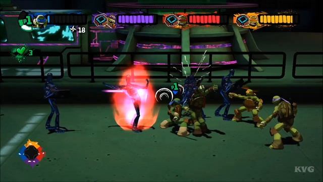Nickelodeon's Teenage Mutant Ninja Turtles - Walkthrough - Part 10 - Kraang Warehouse (X360) [HD] смотреть онлайн