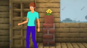 Steve & Alex VS Nether Monsters | Minecraft anime ep4