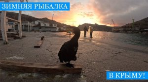 Зимняя рыбалка в КРЫМУ! Редкий снежный пейзаж, зимняя экипировка для рыбалки с каяка! С Новым Годом!