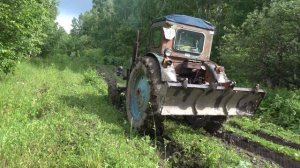 Советский Трактор Т40 против Нивы шевроле на Бездорожье
