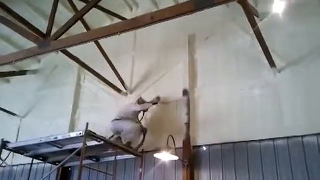 Пример утепление склада пенополиуретаном смотреть онлайн