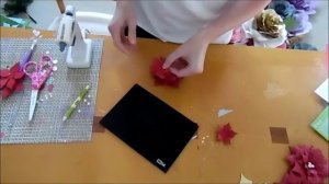 Paper Poinsettia Flower Tutorial