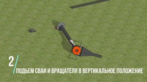 Гидравлический сваекрут Геркулес ГС - 21