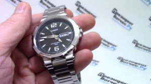 Часы Casio MTP-E119D-1A - видео обзор от PresidentWatches.Ru