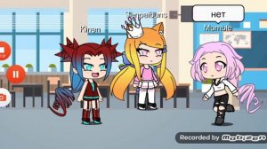 (Гача лайф) толстая девушка