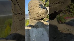 Задумала сделать большого Льва из Арт бетона. И вот что получилось…