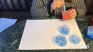Рисование мыльными пузырями