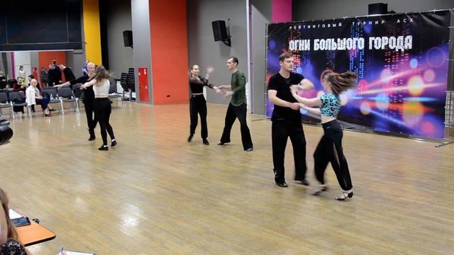 ХАСТЛ, Discofox, Огни большого города 2022, E класс, финал, заход 1 смотреть онлайн