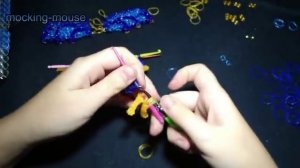 Дракон из резинок часть 1 от mocking-mouse