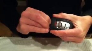 How to change the keyfob battery for the Audi Q5