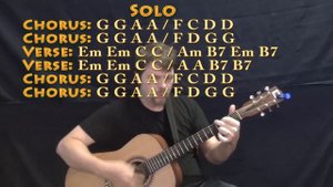 East Bound and Down (Jerry Reed) Guitar Cover Lesson with Chords/Lyrics