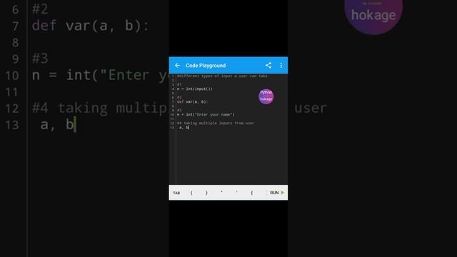 Python input() | different types of inputs in python| python 3