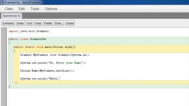 How to use Scanner Class in Java to take input from Keyboard Tutorial #26 смотреть онлайн