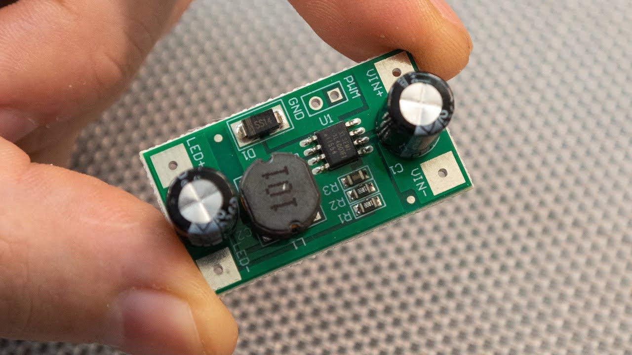 XL4001. Светодиодный драйвер смотреть онлайн