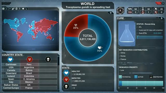 [Plague Inc:Evolved]Neurax Worm 173-day clear at Speed-run смотреть онлайн