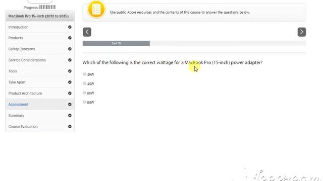 ATLAS GCX Learning Plan MacBook Pro 15 inch 2012 to 2015 Answers смотреть онлайн