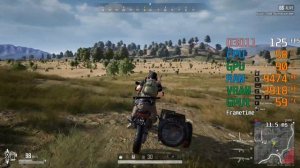 GeForce GTX 1650 SUPER -- Intel Core i7-4770K -- PUBG FPS Test