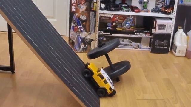 FMS Fj Cruiser RC Crawler maximum Climbing Angle