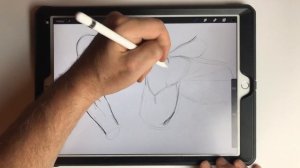 How to Draw the Shoulder and Chest Muscles - iPad Pro and Procreate