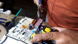 Ремонт инвертора подсветки монитора