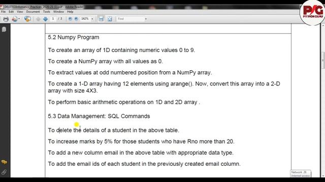 CBSE class 11th and 12th| informative practices| ip| python deleted topic in detail | #python guru