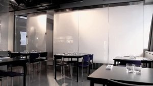 умное стекло стеклянная стена раздвижная перегородка