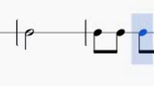 Ритмические упражнения 2 класс №1