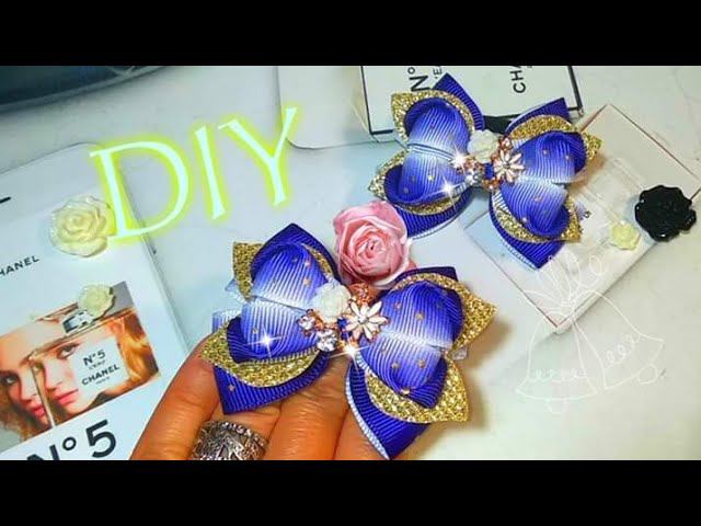 Бантики  из Эко-кожи и ленты +2 варианта из однотонных лент fiocchetto   bow laço