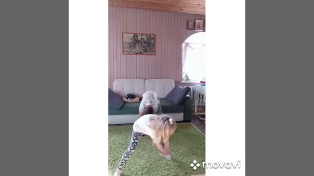 Зажигательная зарядка для детей, средняя группа(5 группа ГБОУ Школа 1467) смотреть онлайн