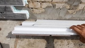 Клинкерные термопанели, пробный монтаж.