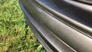 Покрасил и установил бампер (26.06.2022)