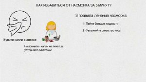 Как быстро ВЫЛЕЧИТЬ НАСМОРК ЗА 1 ДЕНЬ в домашних условиях