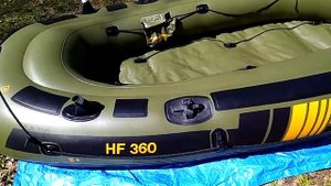 Надувная лодка FISH HUNTER HF360.