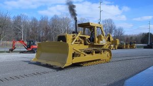 Монстр Caterpillar 1975 года. Масса 37 800 кг, мощность - 338 л.с.