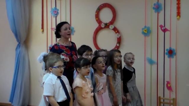 "Мамочка любимая, С Праздником 8 Марта тебя!!!!" смотреть онлайн