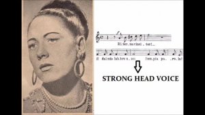 DIFFERENCE between strong low head voice & chest voice (Tebaldi)