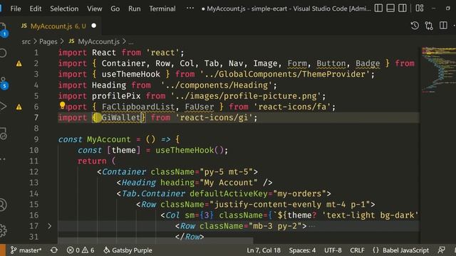 E-commerce App in React js | React js Shopping Cart | Add to cart react | PART-4 смотреть онлайн