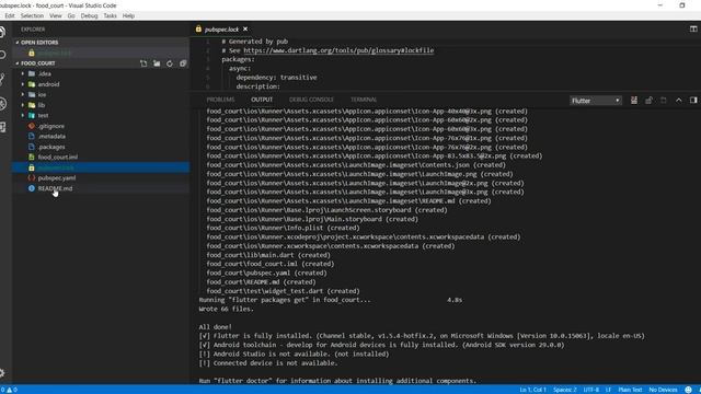 Flutter for beginners #5 - How to setup a new Flutter project