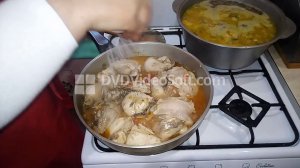 Крестьянский ужин из трёх блюд  ! Русская кухня !