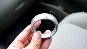 Рено сценик 3  Скрип в выхлопной при трогании. Замена кольца приемной трубы глушителя
